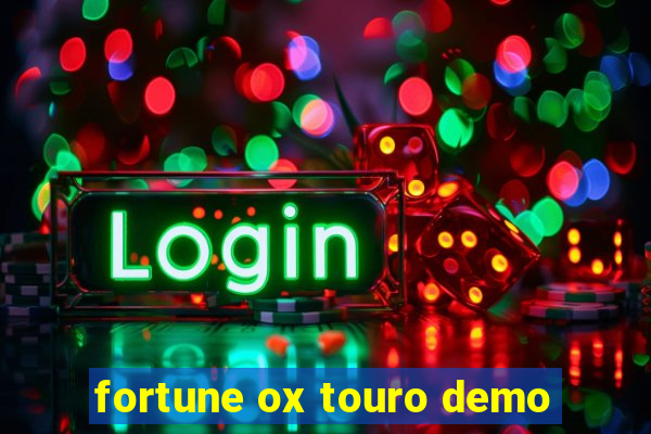 fortune ox touro demo